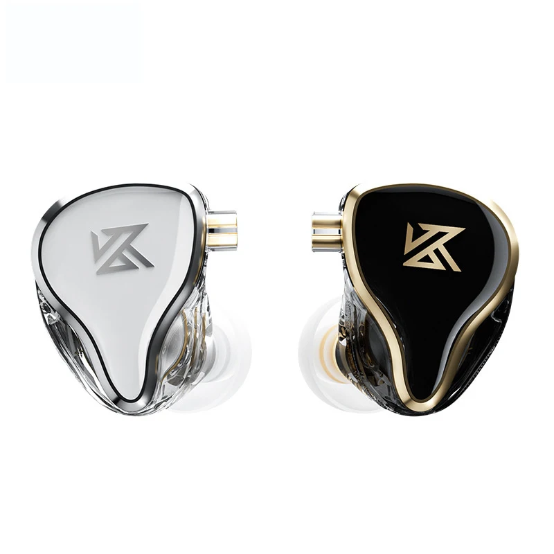 KZ ZAS 1DD+7BA Hybrid Technology Earbud In-Ear Headphones HiFi Bass Stereo Earbuds Sport Noise Cancelling Earphones