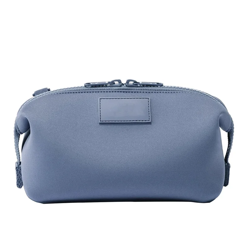 Customized Neoprene Makeup Bag Fashionable Cosmetic Organizer Large Capacity Makeup Bag with Zipper Closure for Girls details