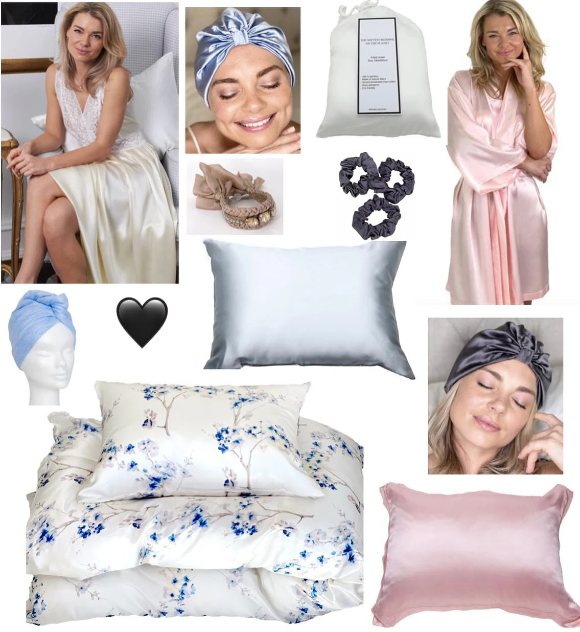 Wholesale Pure Mulberry Silk Pillowcase Set with Eye Mask Anti-Decubitus Features Printed Dot Leaf Pattern for Sleep