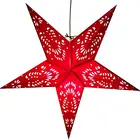 Pink Star Large Patterned Pink Paper Star Lamps Christmas Decorations Hanging Lantern