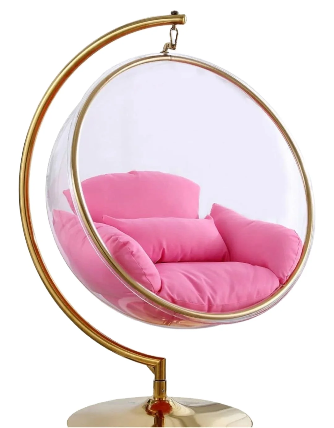 hanging bubble chair with stand