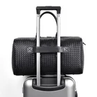 Luxury Leather Bag Unisex Luxury Waterproof Custom Leather Travelling Business Duffel Tote Bag
