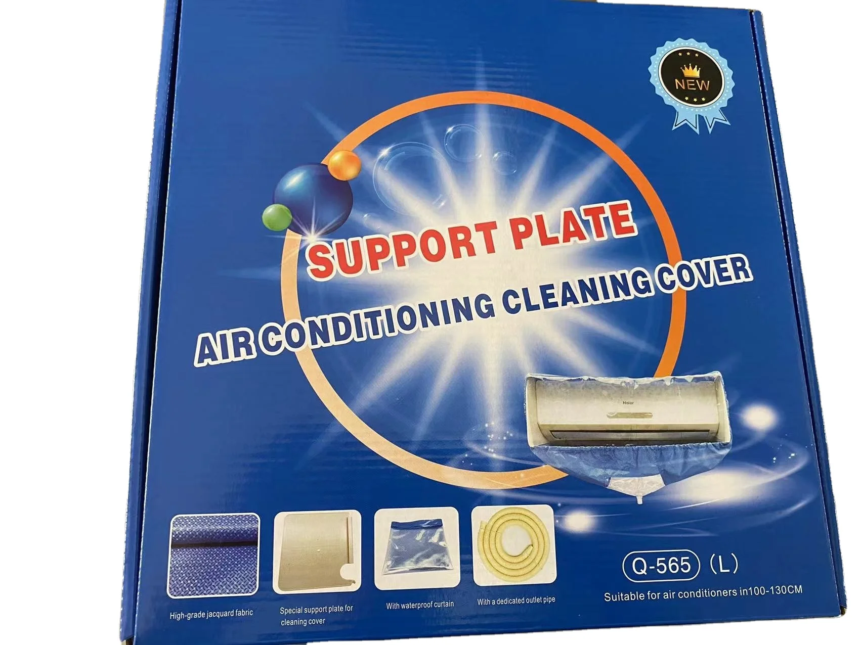 Heavy - Duty Air Con Cleaning Cover with Drain Hose, Ideal for Home/Commercial Use factory