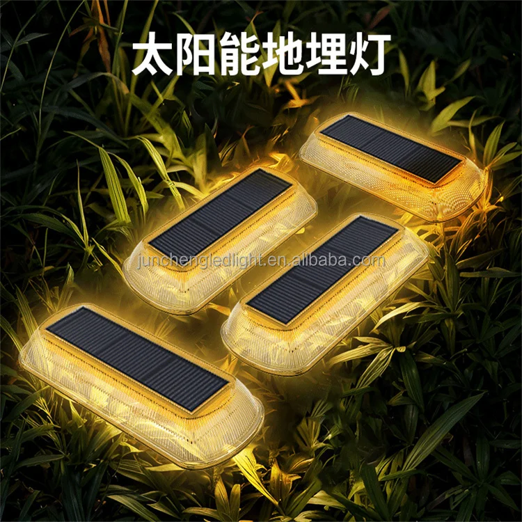 waterproof underground led solar deck lights