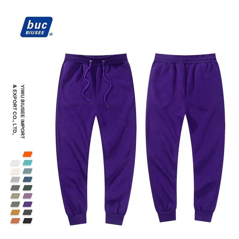 Wholesale Gym Cotton Unisex Jogger Trackpants Custom Printed Mens Workout Jogging pants
