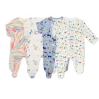 Cotton Bamboo Hot Sale Baby Organic Cotton Jumpsuits Children Clothes Bamboo Onesie Rompers For Infants Bulk Bodysuit