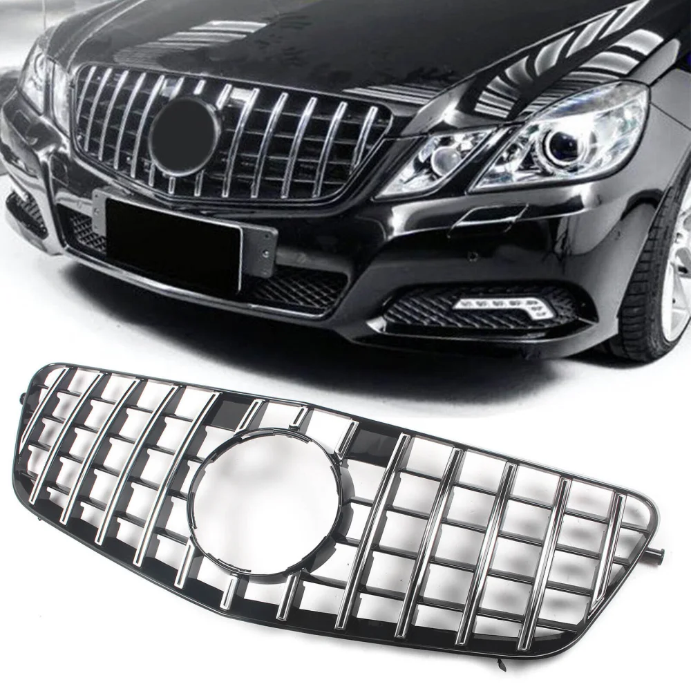 Hot Selling Gtr Style Front Bumper Grill For Mercedes Benz E Class W212