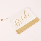 Clutch Bags Bag Personalized Makeup Zipper Pouch Clutch Bags Custom Women Canvas Cosmetic Bag