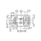 Socket Switch Switch Socket AC Power Socket With Black Rocker Switch 2pin And Fuse 10A 250V 3 In 1