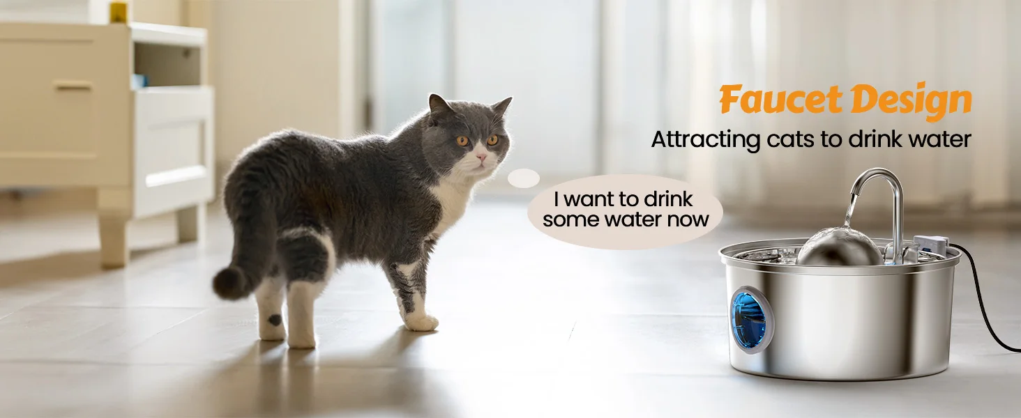 cat water fountain, cat fountain, pet water fountain, water fountain for cats inside