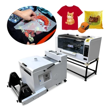 JESI Hot Sell Cheapest 30cm dtf printer 2 Head Xp600 Textile dtf printer Printing Machine With Shaker And Dryer