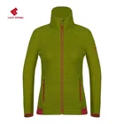 Ladies Jacket Green Yellow Breathable Ladies Fitness 2021 Womens Track Jacket