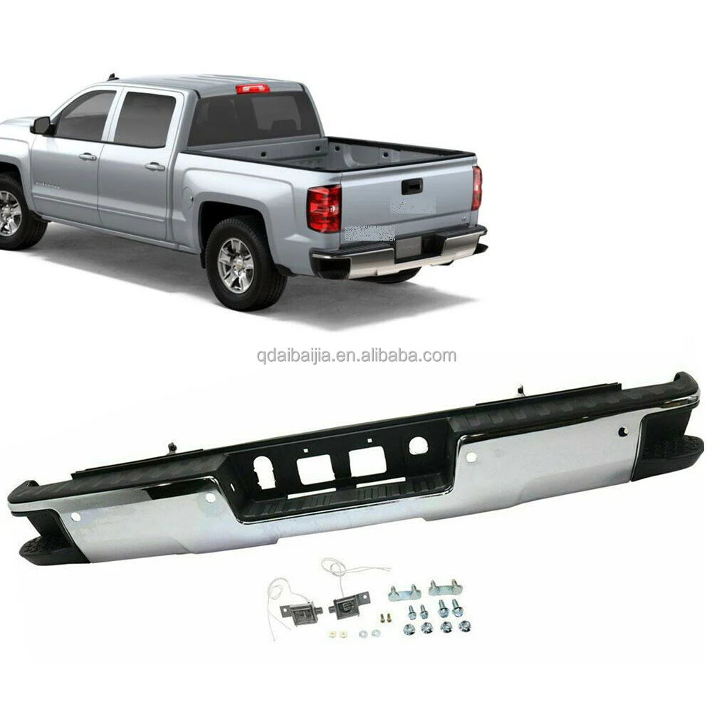 用于2014-2018 Chevy Silverado Gmc Sierra 1500 W/传感器孔后台阶保险