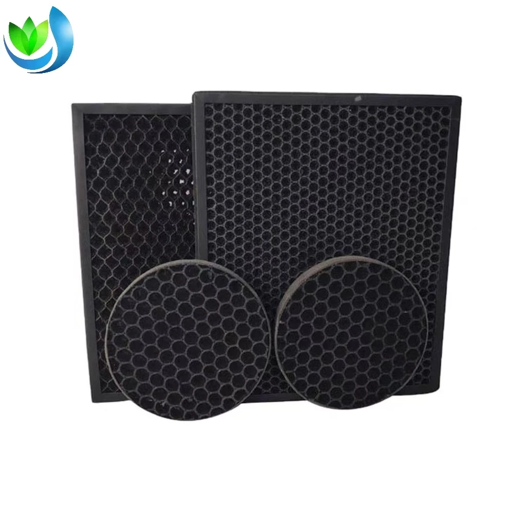 product high efficiency active carbon panel honeycomb filter resistant waterproof filter screen soldering smoke air purification tvoc-2