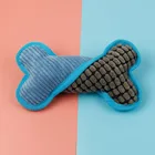 Toy Dog Toys New Arrival Pet Plush Toy Durable Bite-resistant Dog Chew Toys Bone Shape Dog Squeaky Toy