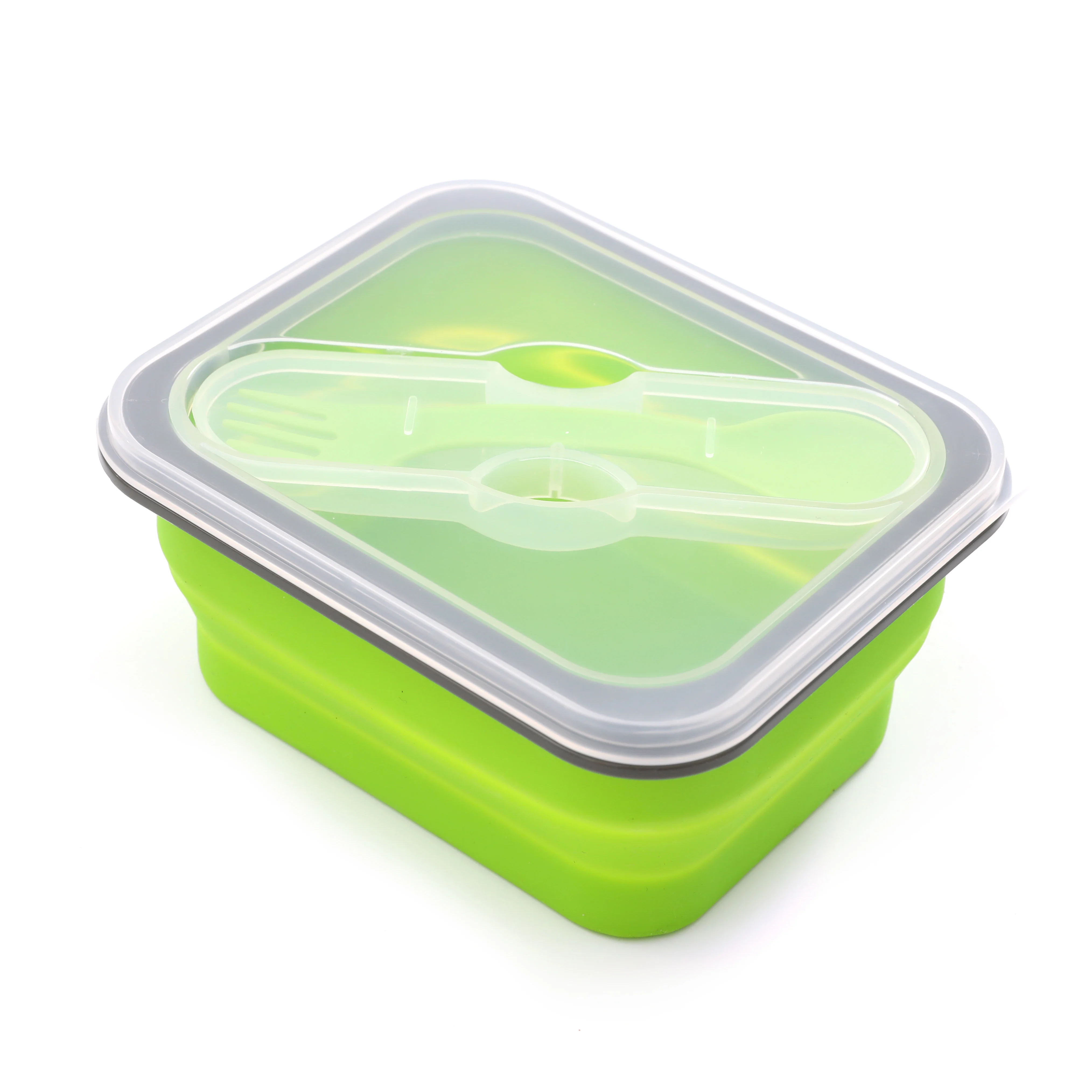 3 Contenitori Pieghevoli In Silicone 550ml - Per Microonde, Lavastoviglie E Congelatore - Foto 2