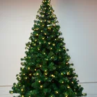 Stars 180cm Tall Fire Proof Light Stars Christmas Tree Pe Regular PVC Christmas Tree With Lights