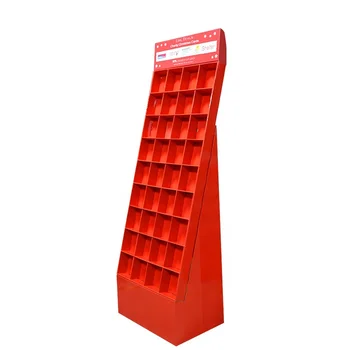 Customized Cardboard Cards Product Show Unique Supermarket Store Display Rack Retail