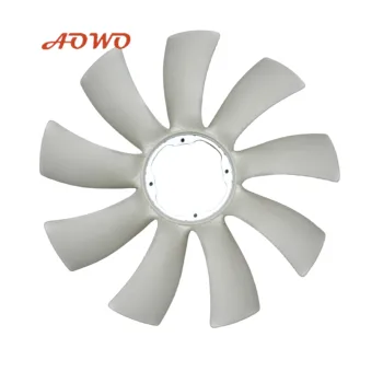 AW23F Cooling system engine parts 020005616 020004190 020004359 020005322 020006853 020004782 fan blade clutch cooling fan