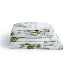 Bedding Customized Green Plant King Size 100% Cotton Bedsheets Bedding Set
