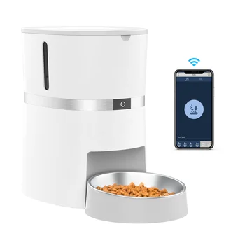S36 APP Remote Control Time Setting Automatic Pet Feeder Dispenser WIFI Plan Your Feeding Meal