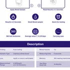 Maya Diabetic Blood Glucose Sugar Monitor Meter Korea Non Invasive Blood Glucose Meter Price