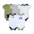 Baby Clothes Organic Cotton Waffle Romper Newborn Clothing Baby Romper Clothes Romper Baby Clothes