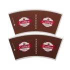 Lined Paper Eco Friendly PLA Lined 8oz Double Wall Printed Paper Coffee Cup