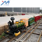 Ride Train Park Amusement Park Mini Electric Train Ride On With Track