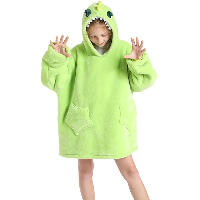 Oversized Sherpa Hoodie Blanket