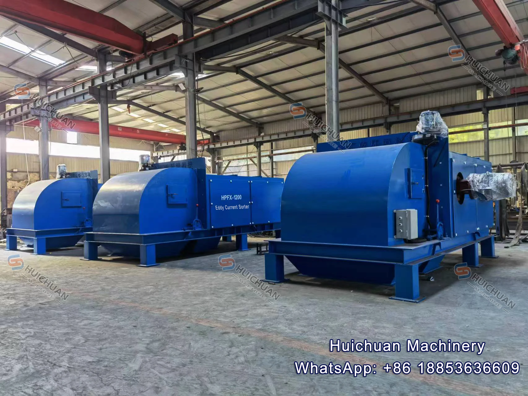 Aluminium Copper Recycling Separation Machine Eddy Current Separator