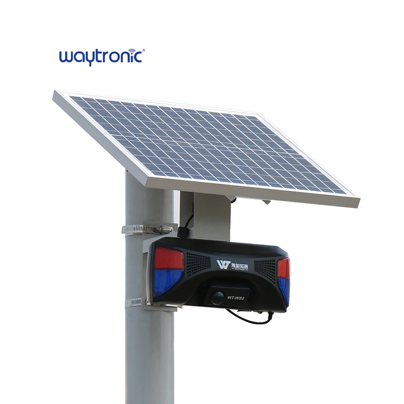 solar powered burglar alarm