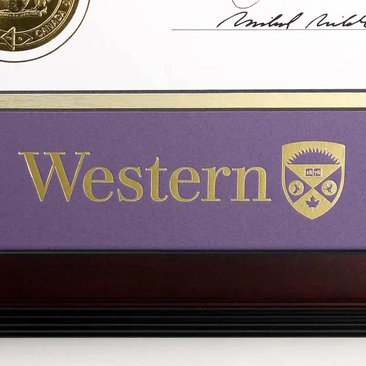 Multiple Frame Size Options various sizes of cherry wood diploma frames available