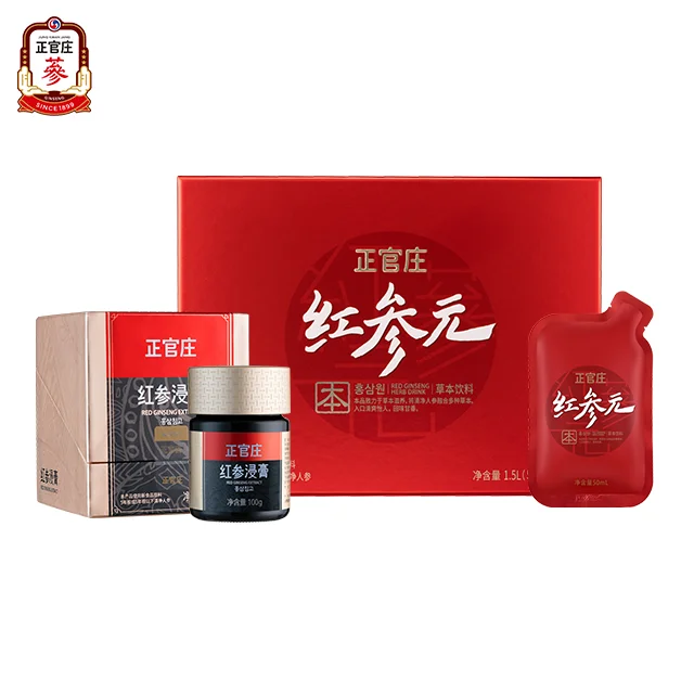 Jung Kwan Jang Red Ginseng Herb Drink+Red Ginseng Extract Paste