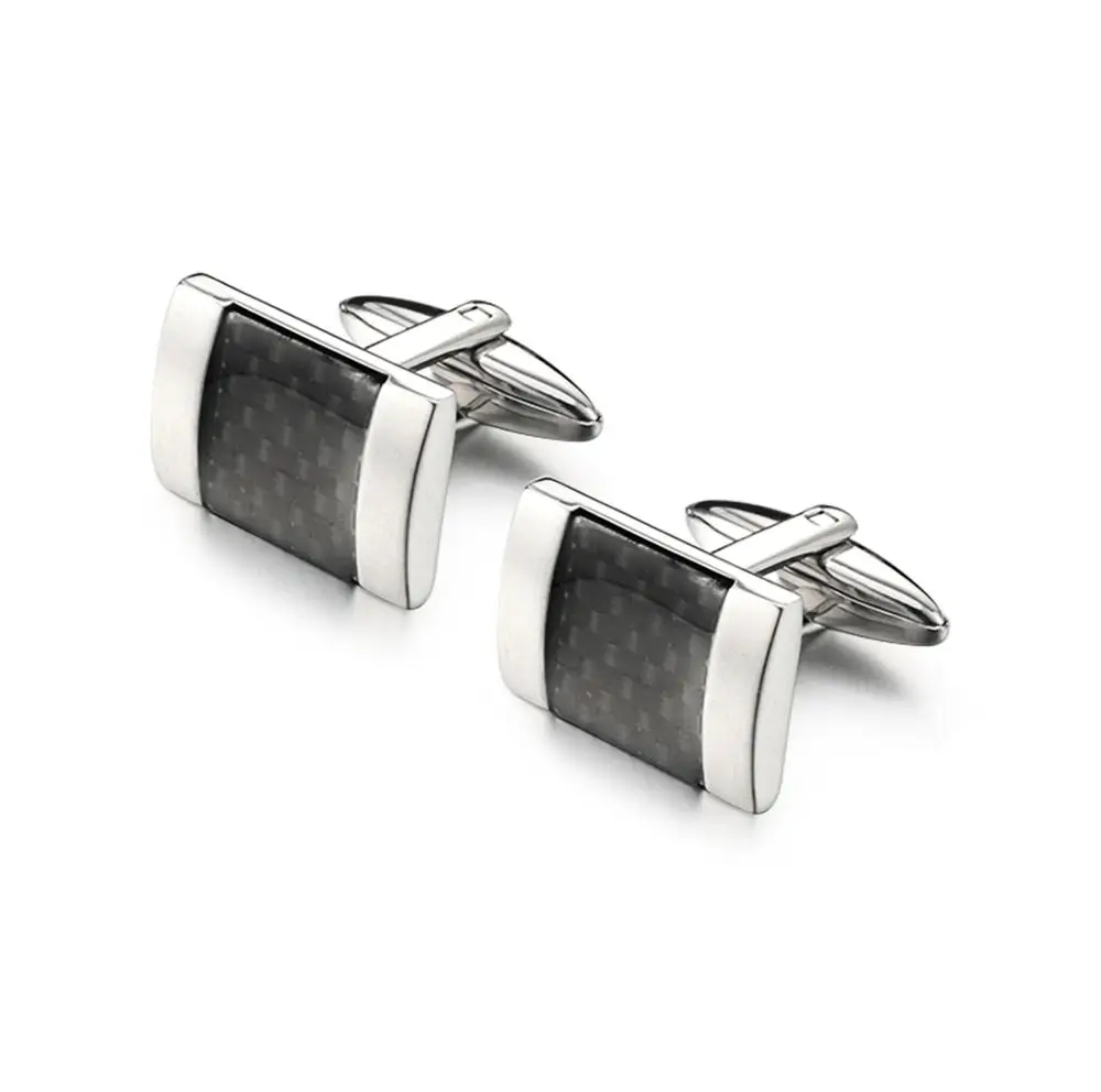 Square Stainless Steel Mens Wedding Party Gift Shirt Cuff Links Cufflinks 