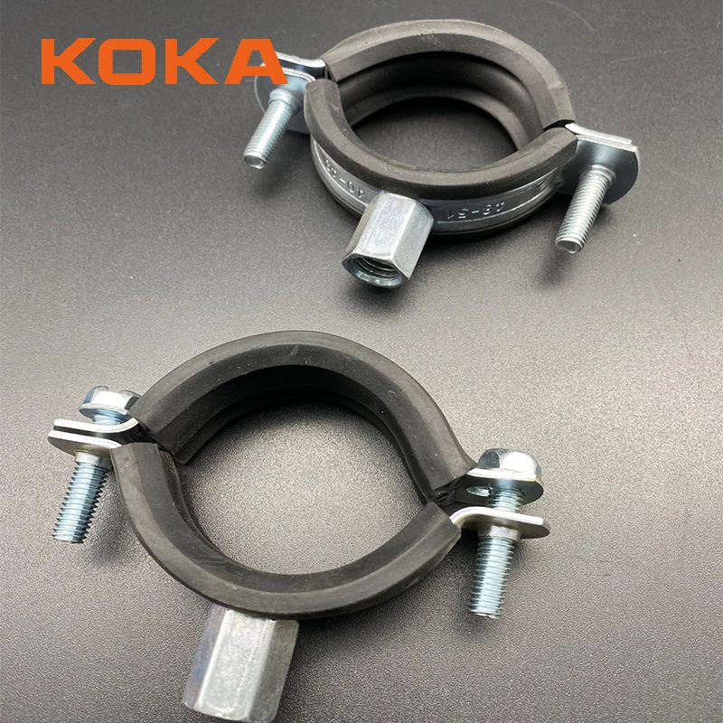 Epdm Pipe Clamps Stainless Steel Ss304 Rubber Lined Pipe Clamp Buy