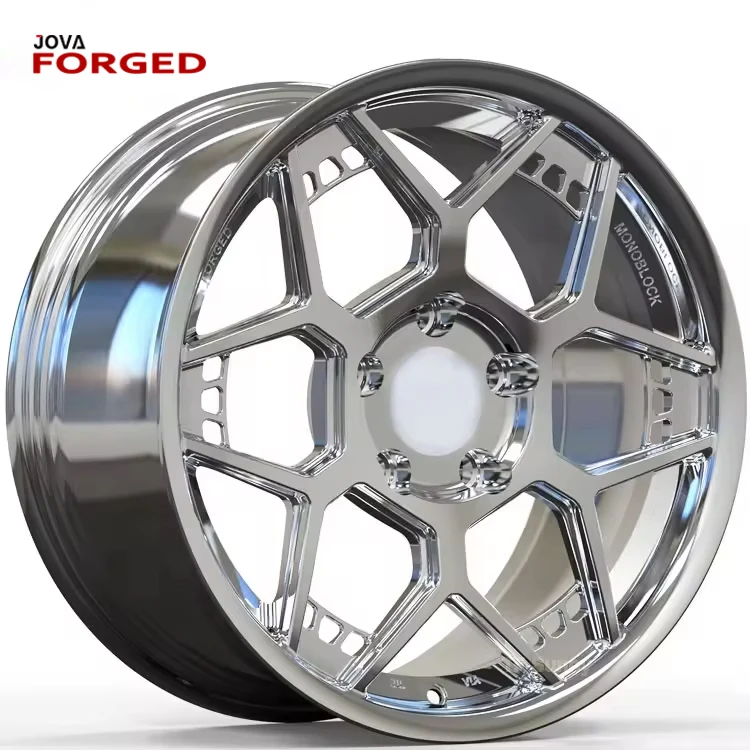 Multi Piece 5 Spoke Silver Chrome 5x114.3 Multi Spoke Deep Dish Rims For G38 G20