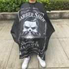 Cape Wholesale Sport Cutting Shape Barber Cape Gold Memory Fabric Barber Cape