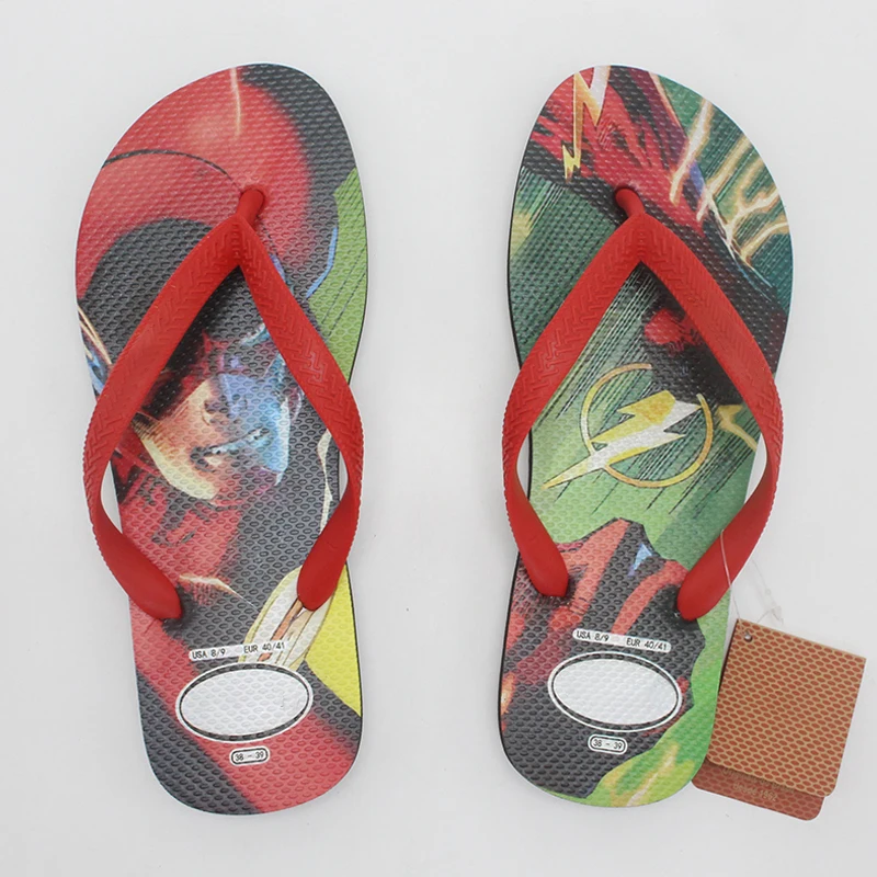GRS Brazil Lady Pattern Printing Wedding Slippers Women Summer Beach Rubber Flip Flops