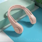 Smart Fan Sooler Neck Soft Smart Usb Silent Amazon Top Sales Beauty Replenishment Power Paper Mini Moter Fan