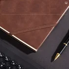 Leather Notebook Simple Literature And Art Office Pu Leather Cover Leather Journal Notebook