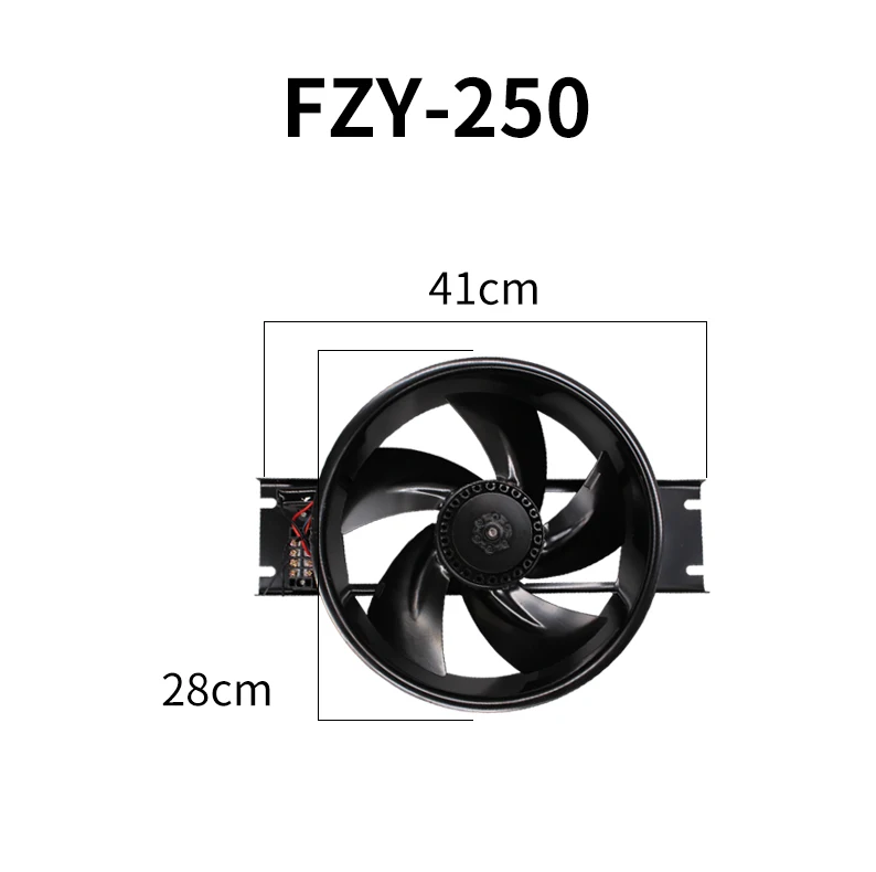 Fan, 250, 300, Axial - detail 10