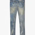 Skinny Ripped Jeans Men DiZNEW Dongguan Custom Destroyed Denim Jeans Ripped Skinny Jeans Men