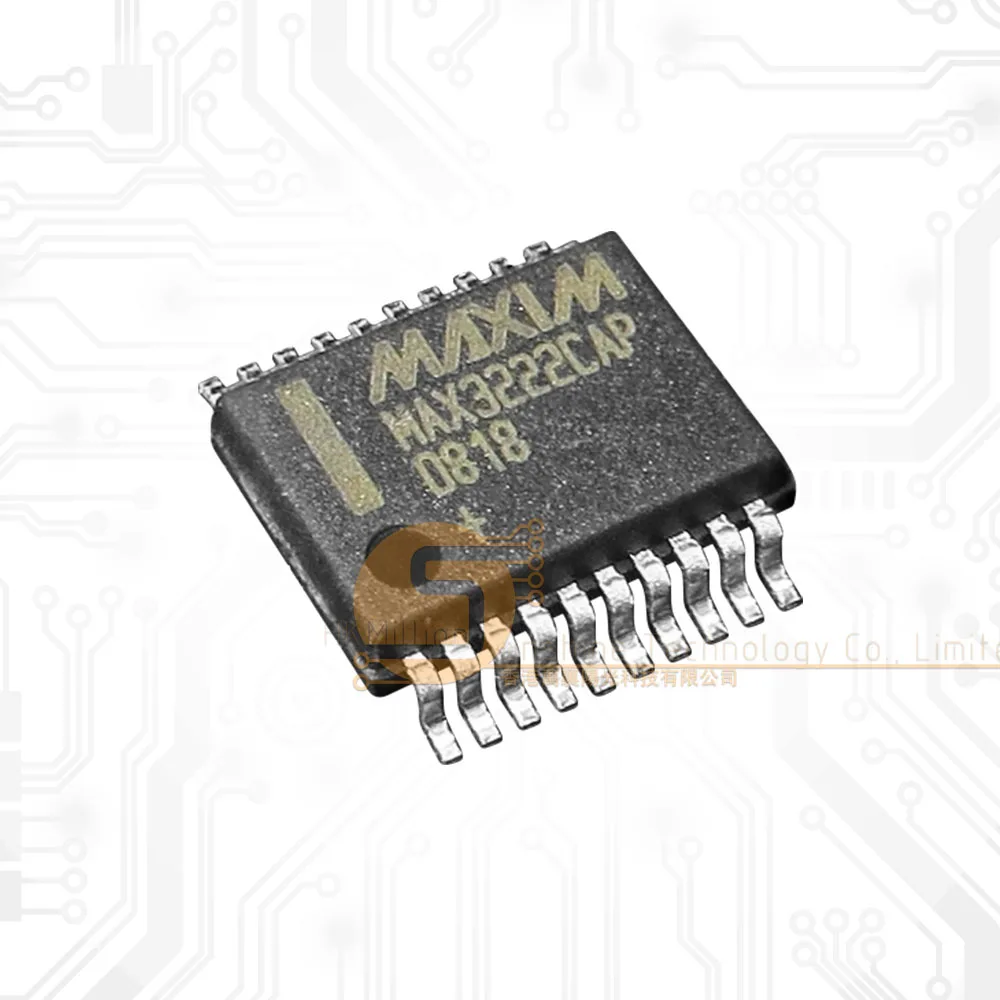 product max3222cap ssop20 rs232 transceiver ic for industrial communication-0