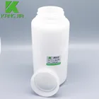 Chemical Bottles For Bottle For Chemical HDPE 1000ml Plastic Wide Mouth Round Chemical Bottles For Powder