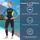 Suit 3mm Thermal Neoprene Back Zip Long Sleeve 1 Piece Full Body Dive Suit Water Sports Surfing Wetsuit For Men