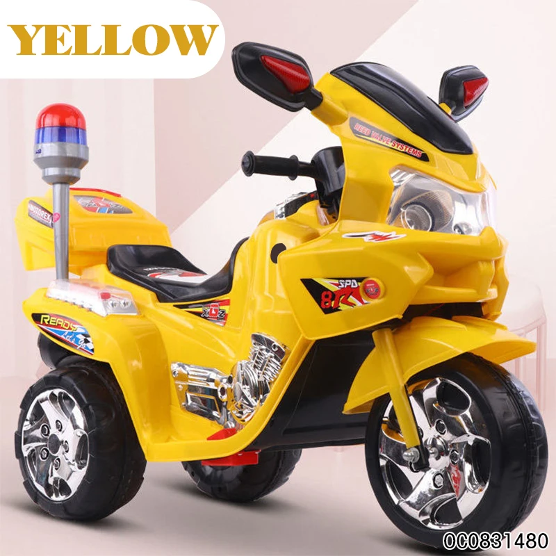 Big kids 3 wheel motorcycle electric classic cars ride on with light music for kids