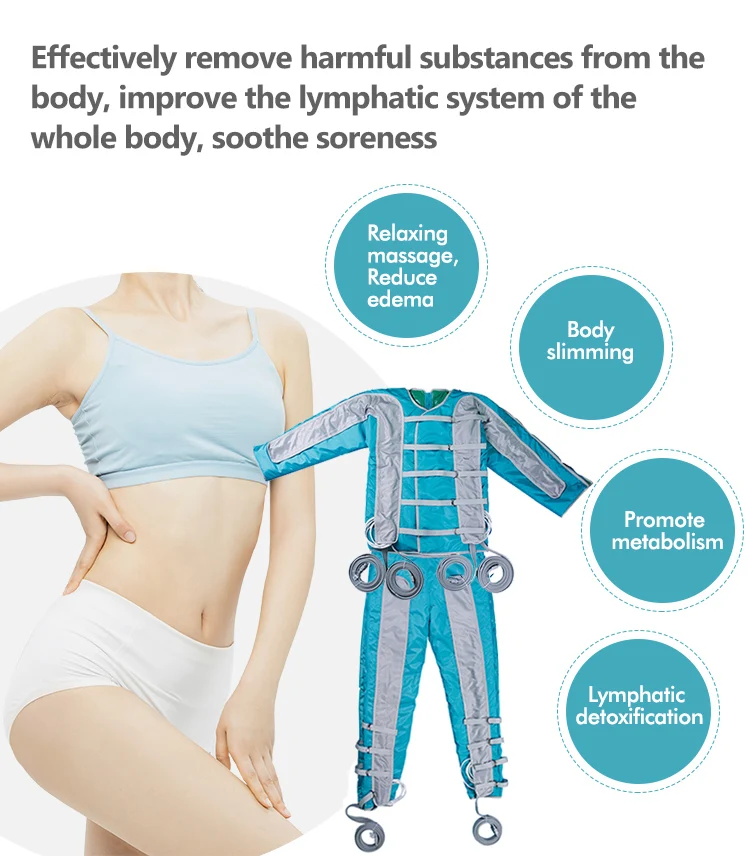 Professional Salon Use Pressotherapy All Body Pressotherapy Suit Pressotherapy Lymphatic Drainage Machine