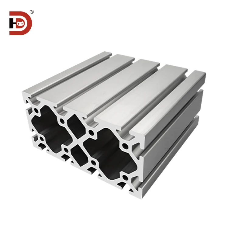 80160 Extruded Aluminum Profiles Are Suitable for Assembly of Mechanical Arm Structural Beam Injection Molding Machine Equipment factory
