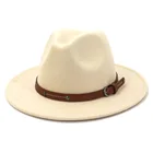 Hat Winter Hats New Fashion Hat Of Autumn Winter Woolen Jazz Hat For Men And Women Fedora Hats
